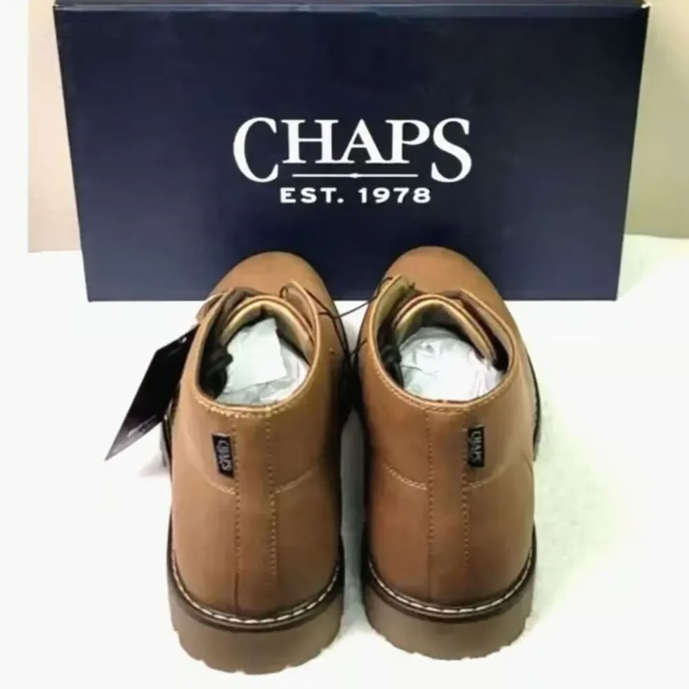 S O L D: Size: 12 Chukka Boots w/ Memory Foam . Chaps . New in Box
